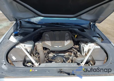 2017 Genesis G90 3.3T Premium z USA, uszkodzony, nr VIN KMHG34JA9HU024771